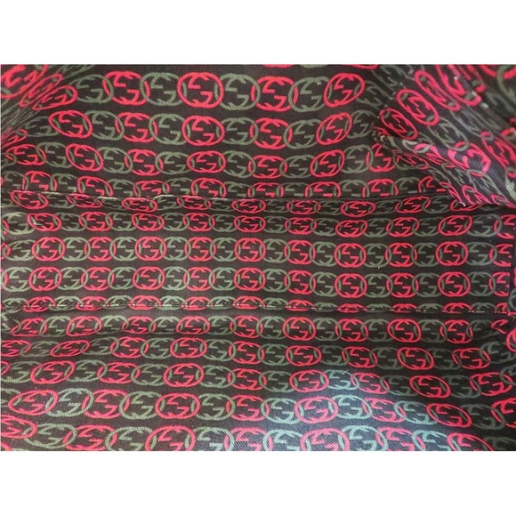 Gucci White Tote Bag with Red and Green Accents - Picture 8 of 12